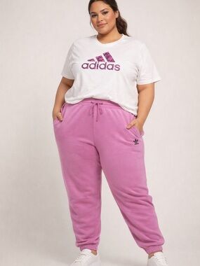 adidas Pink Jogger Sweatpants